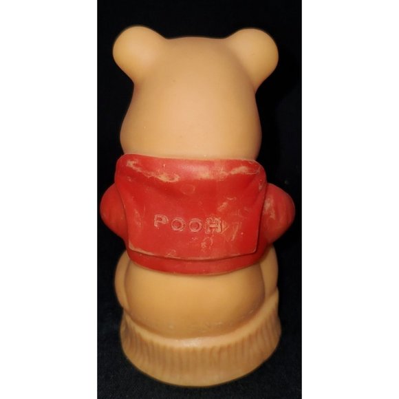 Disney WINNIE THE POOH Bear rubber squeak toy Sears Roebuck #29-15916 VINTAGE - Picture 6 of 10